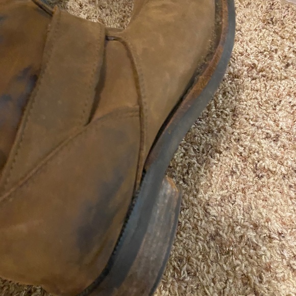 Jeffrey Campbell Over-the-Knee Brown Leather Boot - Picture 7 of 16